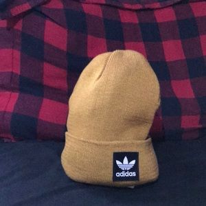 Brown/Khaki Adidas Beanie
